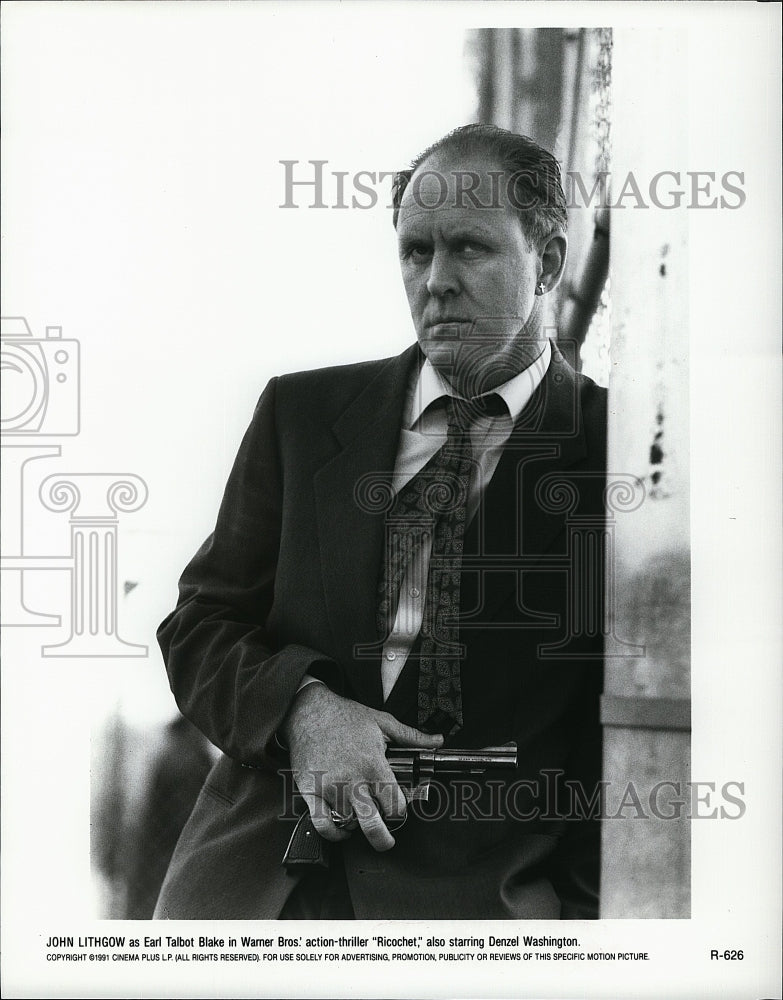 1991 Press Photo "Ricochet" starring John Lithgow- Historic Images