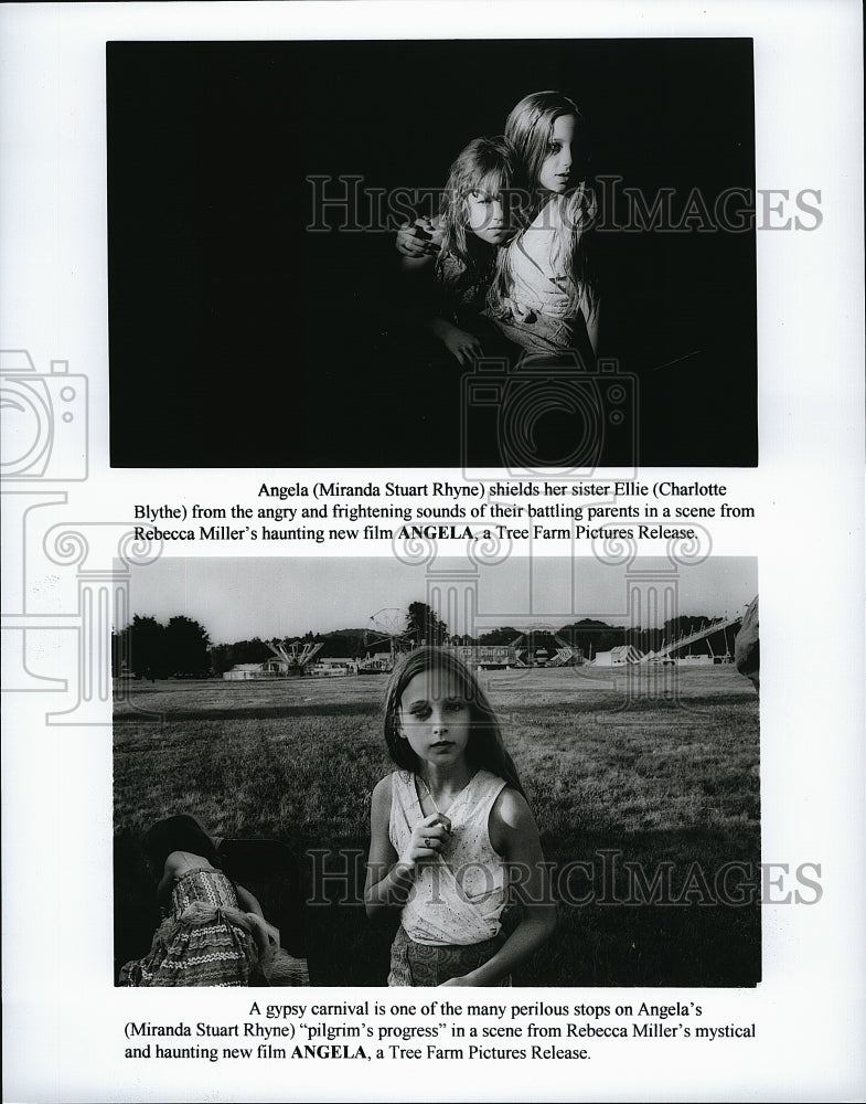 Press Photo Miranda Stuart Rhyne Actress Charlotte Blythe Angela Movie Film- Historic Images