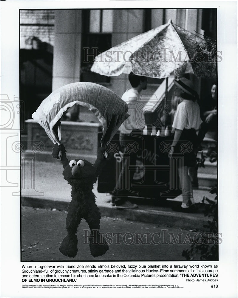 1988 Press Photo The Adventures of Elmo In Grouchland Puppets- Historic Images