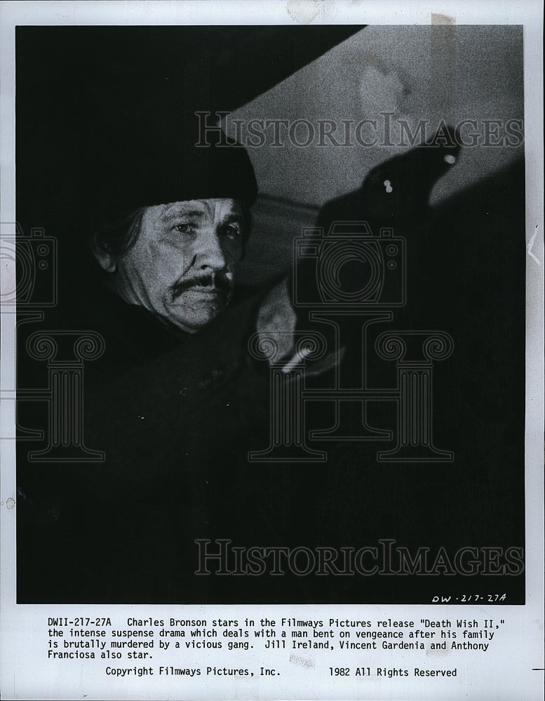 1982 Press Photo "Death Wish II " starring Charles Bronsan- Historic Images