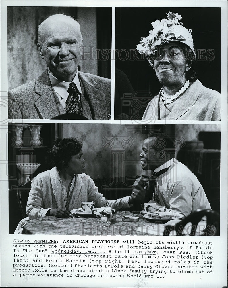 Press Photo American Playhouse A Raisin In The Sun Danny Glover Actor- Historic Images