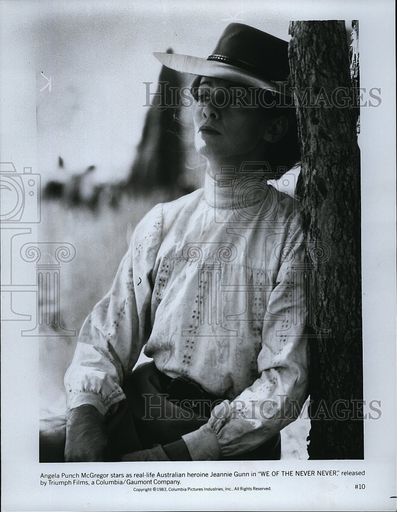 1983 Press Photo Angela Punch McGregor We of the Never Never- Historic Images