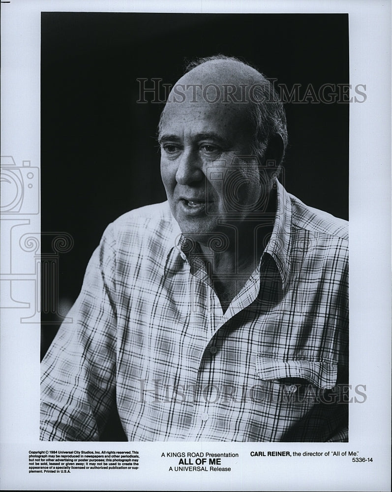 1984 Press Photo &quot;All of Me&quot; director Carl Reiner- Historic Images