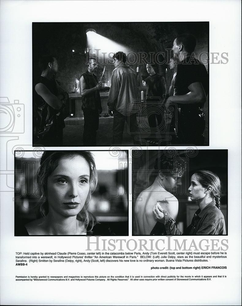 1997 Press Photo &quot;An American Wererwolf in Paris&quot; Pierre Cosso, Tom E Scott- Historic Images