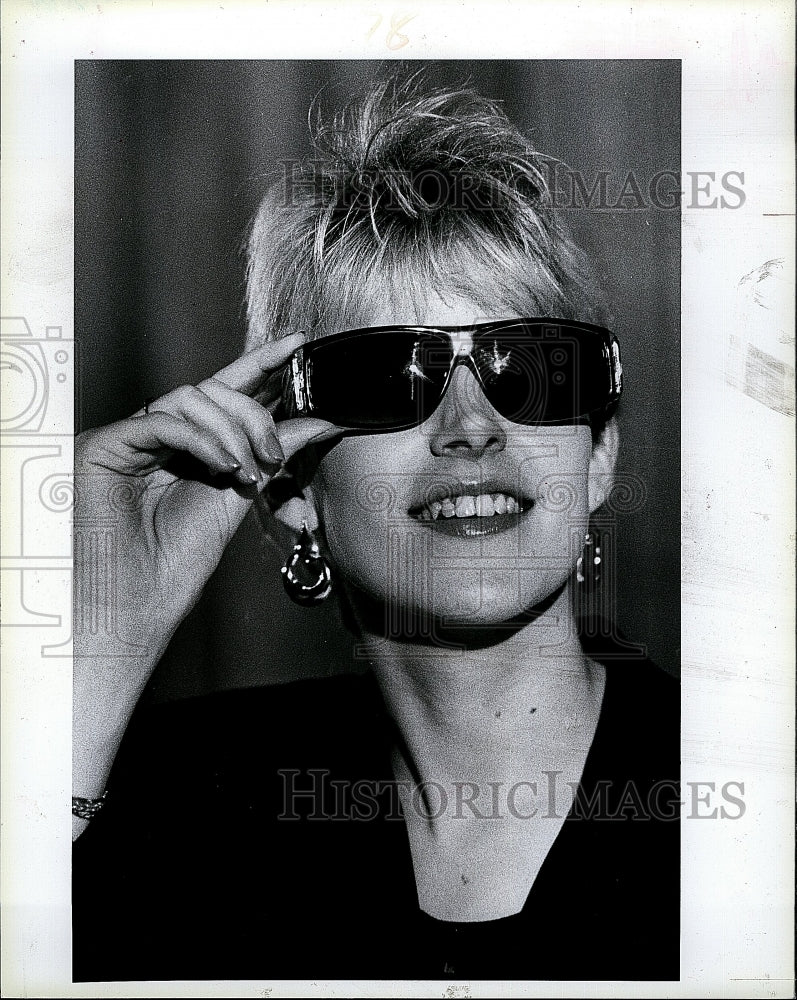 1988 Press Photo Alana Hendrickson Actress Audition &quot;Angels &#39;88&quot;- Historic Images