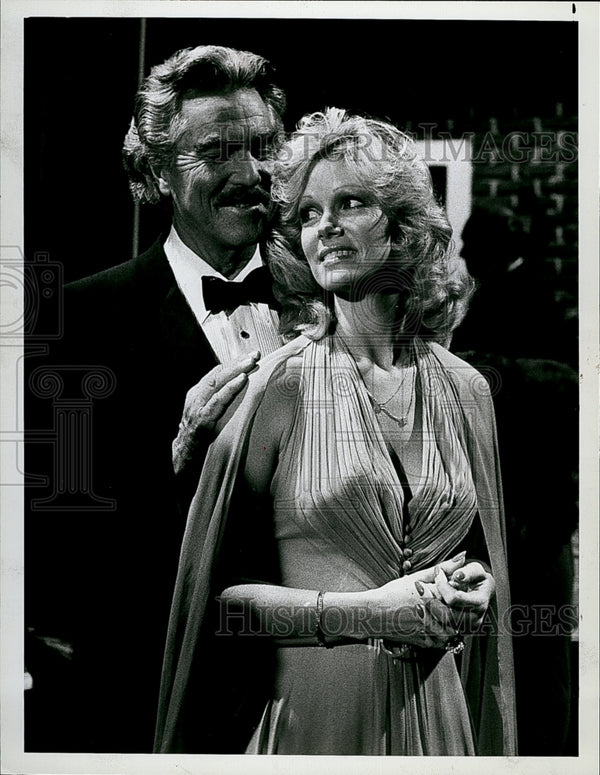 1981 Press Photo Douglass Watson Actor Linda Borgeson Actress Another ...