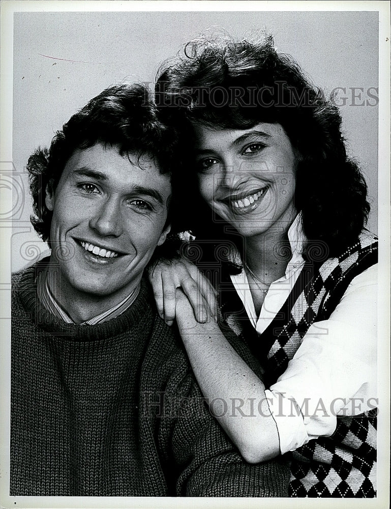 1984 Press Photo Thomas Ian Griffith Actor Mary Page Keller Another World TV- Historic Images