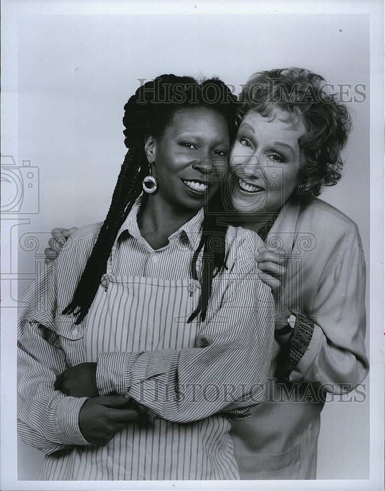 1990 Press Photo Whoopi Goldberg and Jean Stapleton in &quot;Bagdad Cafe&quot;- Historic Images