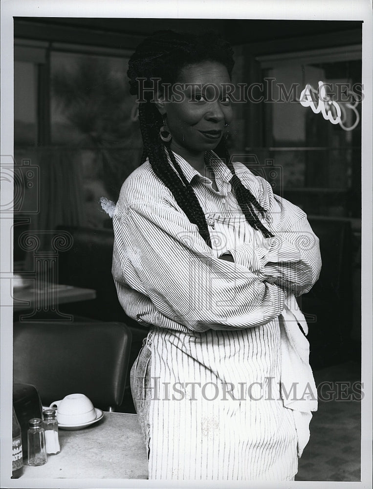 Press Photo Whoopi Goldberg American Actress Singer Songwriter Activist Writer- Historic Images