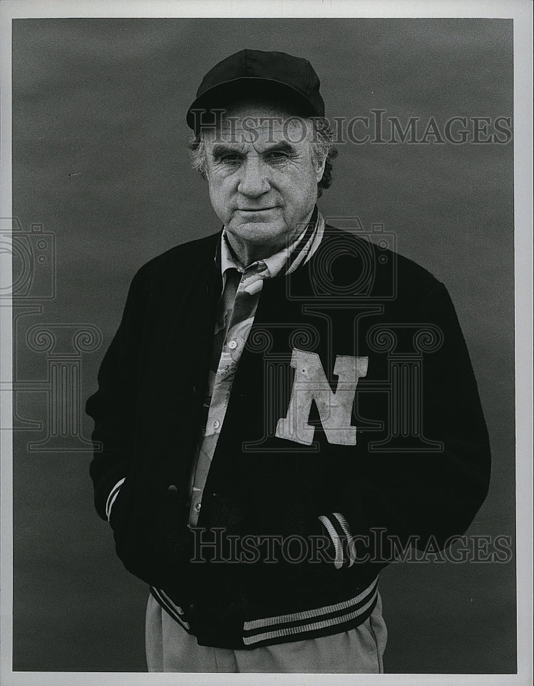 Press Photo Jack Warden American Actor Bad News Bears Television Show TV- Historic Images