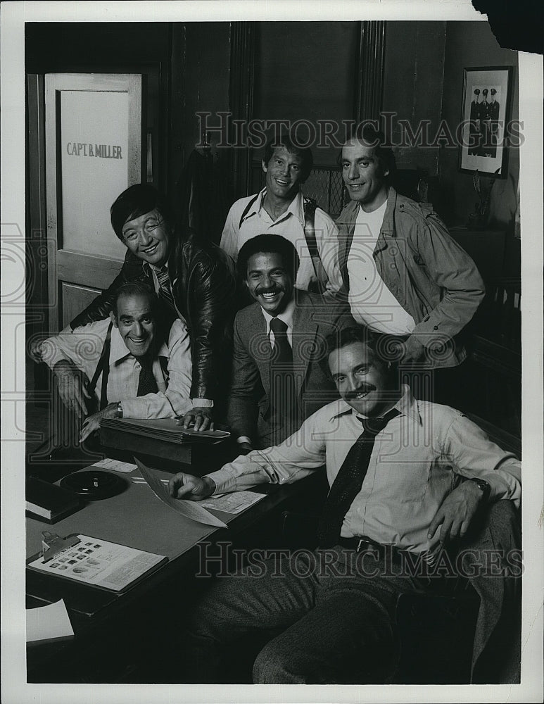 Press Photo Actors in Scene from Unknown Film- Historic Images