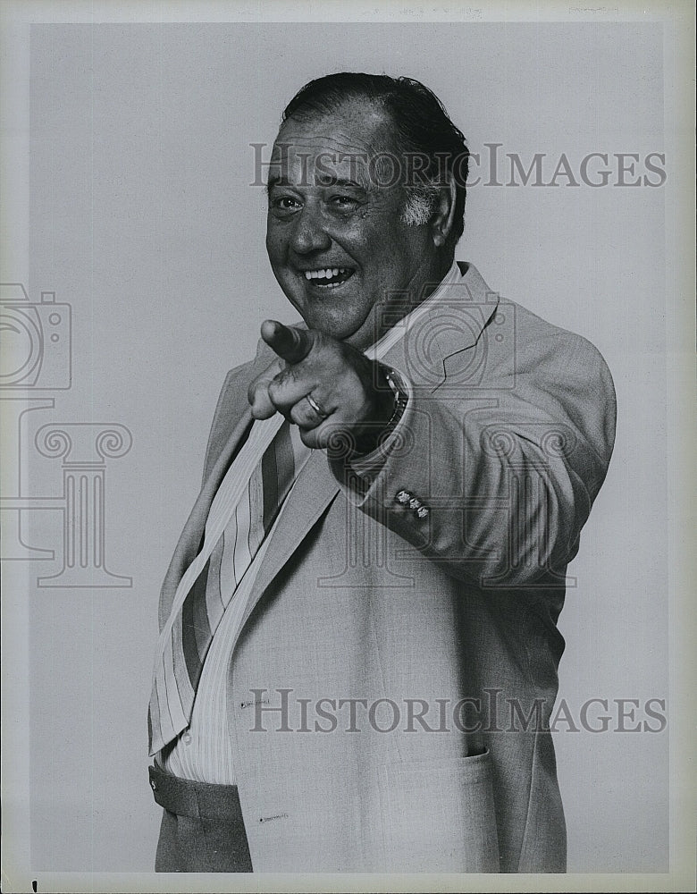 1983 Press Photo Pat Corley American Actor Bay City Blues Baseball TV Show- Historic Images