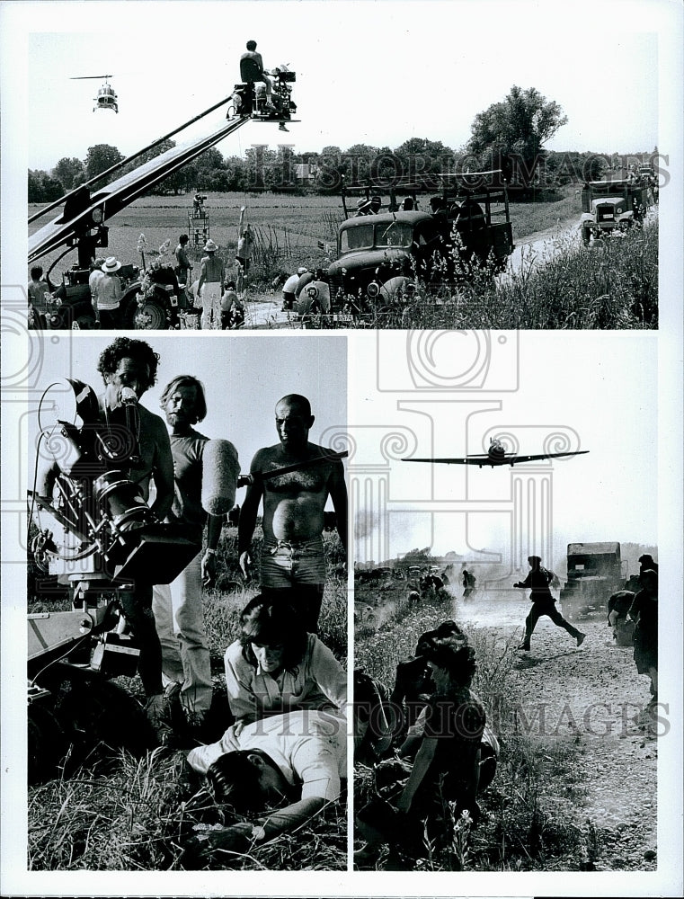 Press Photo Dan Curtis, Mauro Marchetti, Ali MacGraw, Jan-Michael Vincent- Historic Images