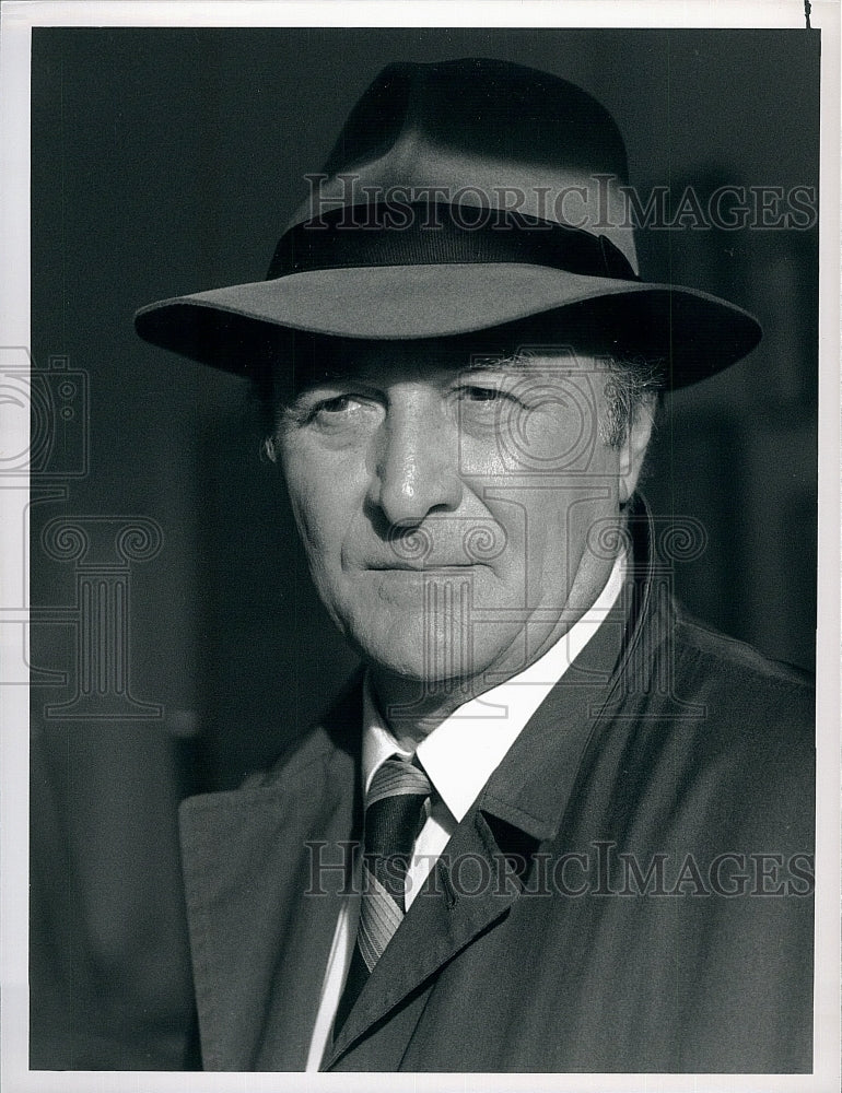 1989 Press Photo Robert Loggia &quot;Mancuso FBI&quot;- Historic Images