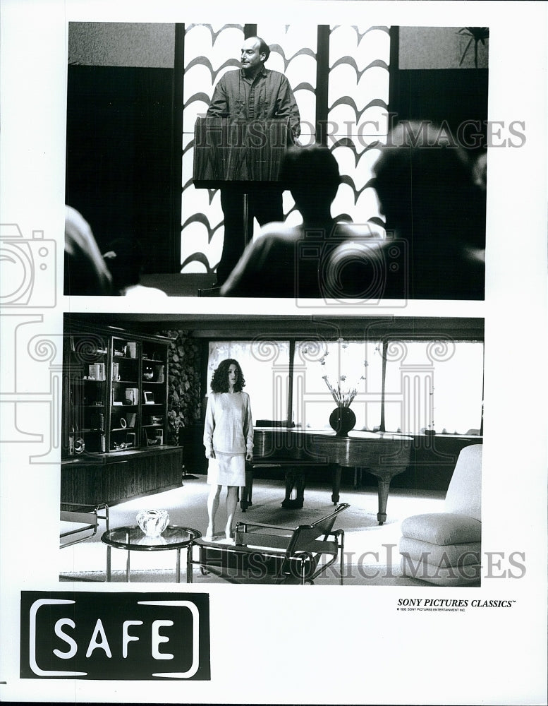 1995 Press Photo Julianne Moore, Peter Friedman &quot;Safe&quot;- Historic Images