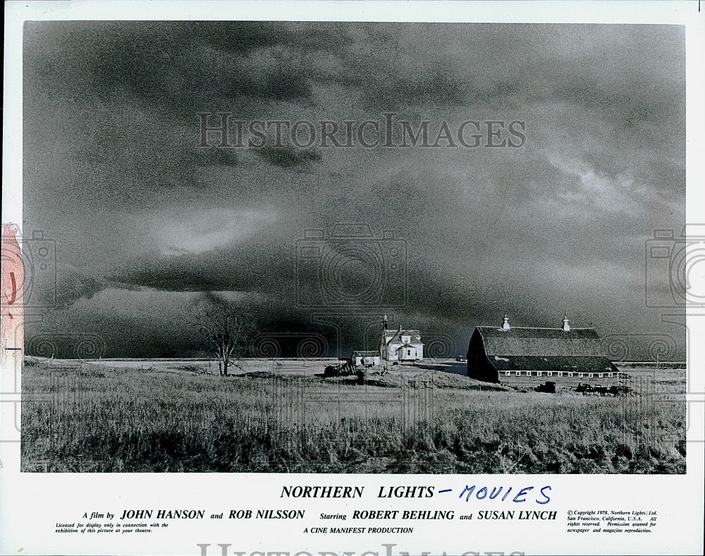 1979 Press Photo Scene from the movie &quot;Northern Lights&quot;- Historic Images