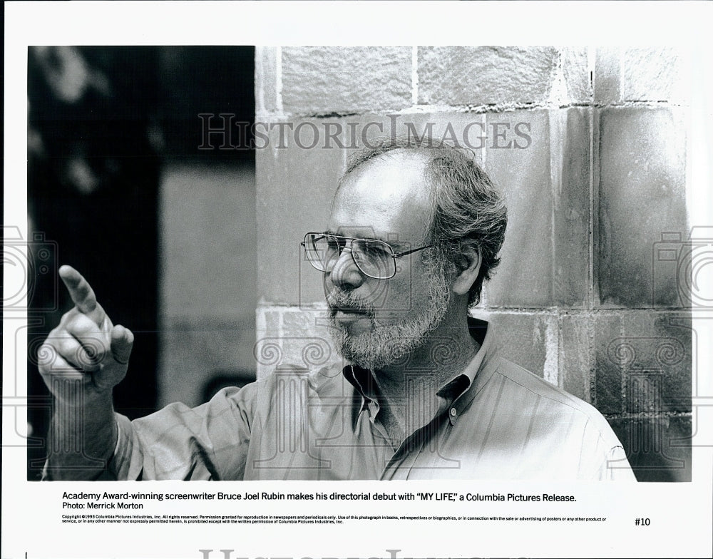 Press Photo Director Bruce Joel Rubin- Historic Images