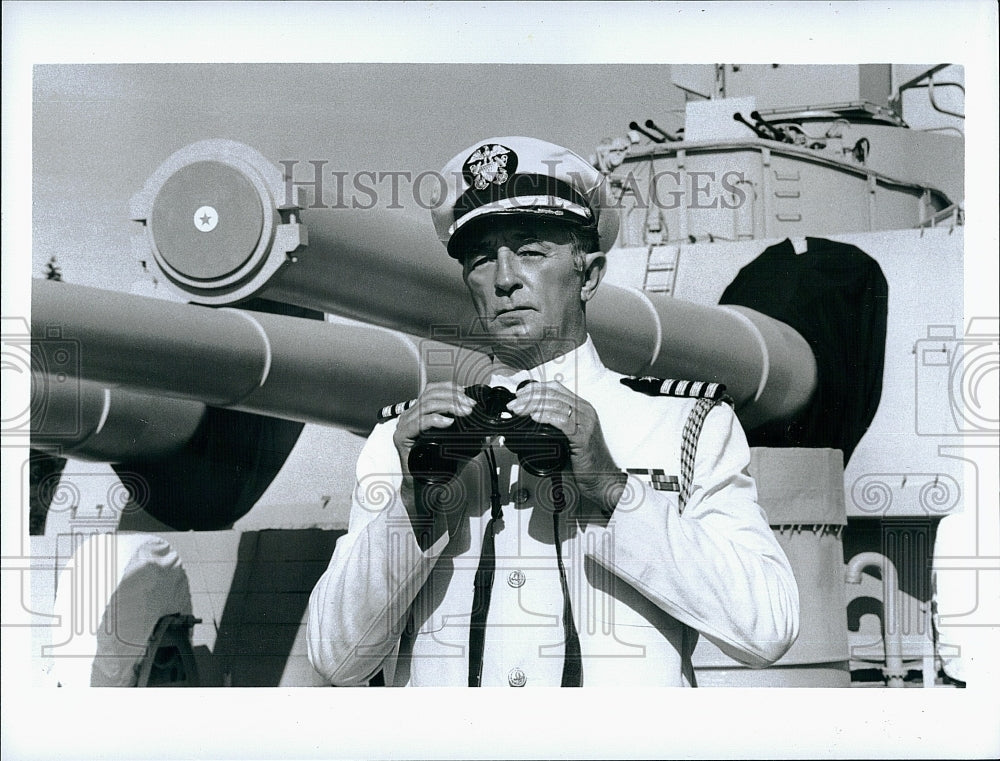 1983 Press Photo Robert Mitchum in The Winds Of War- Historic Images