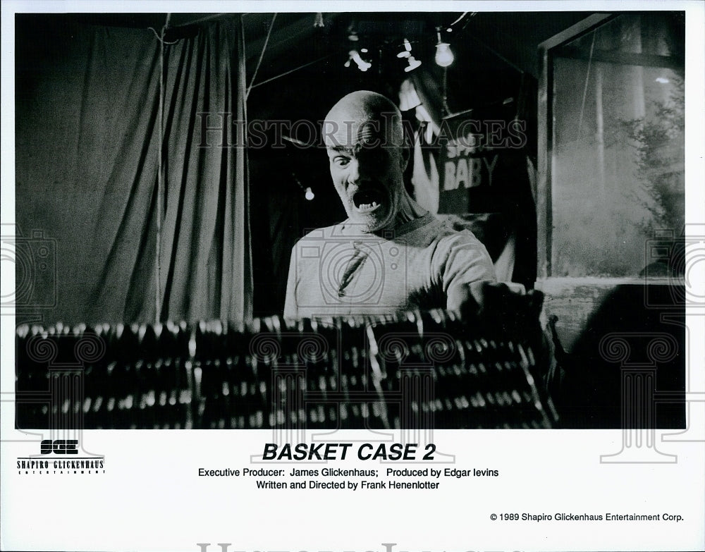 1989 Press Photo Chad Brown in &quot;Basket Case 2&quot;- Historic Images