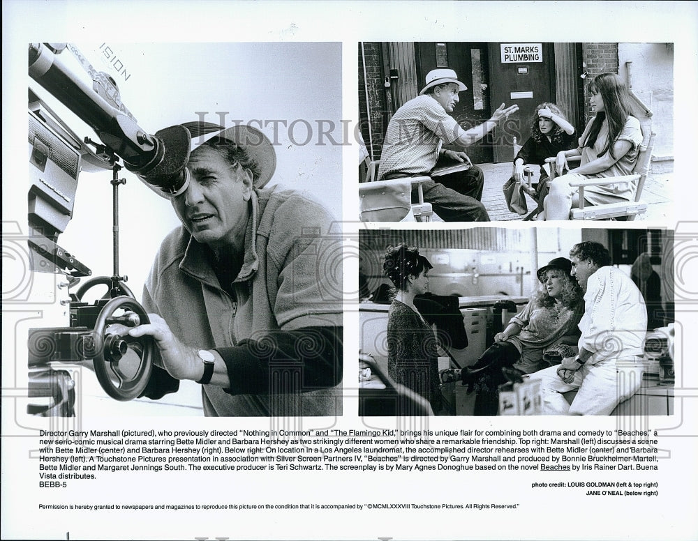 Press Photo Garry Marshall movie director- Historic Images