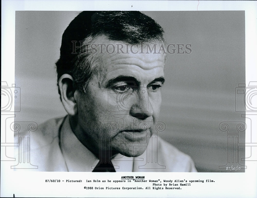 1988 Press Photo Ian Holm in &quot;Another Woman&quot;- Historic Images