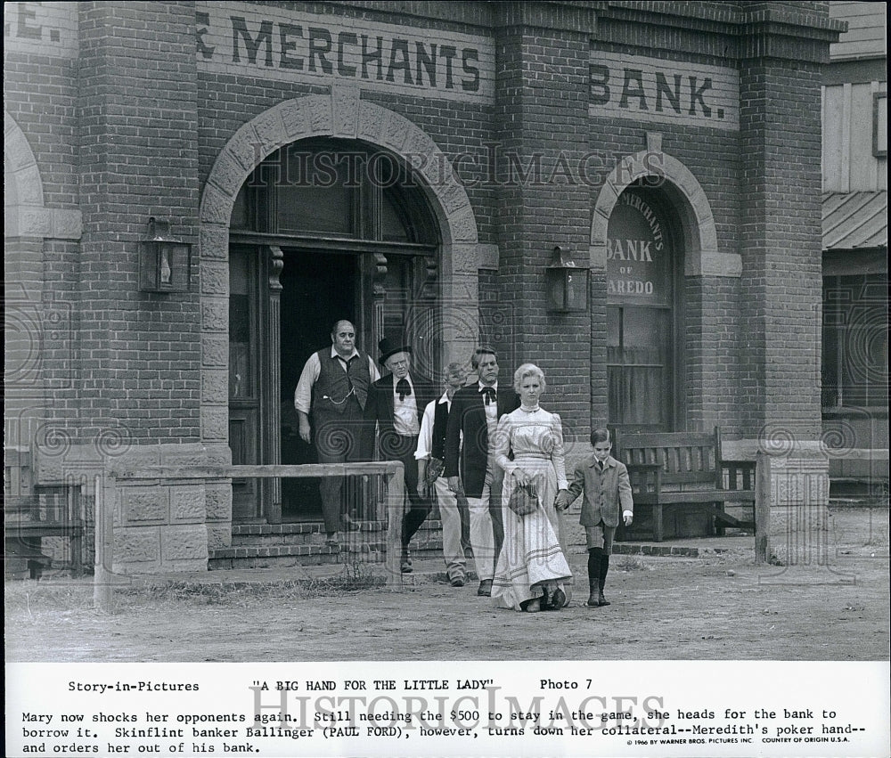 1966 Press Photo Paul Ford in &quot;A Big Hand for the Little Lady&quot;- Historic Images