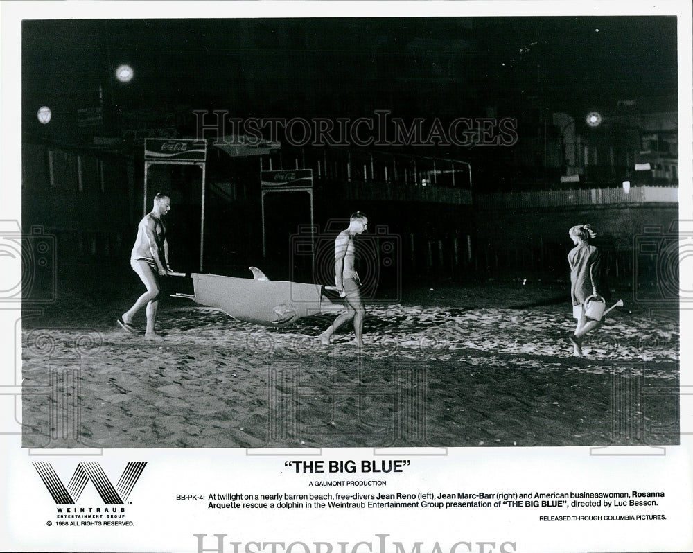 1988 Press Photo Scene From Film &quot;The Big Blue&quot;- Historic Images