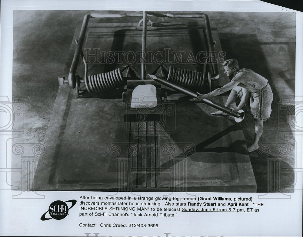 Press Photo Grant Williams American Actor Incredible Shrinking Man Sci-Fi Movie- Historic Images