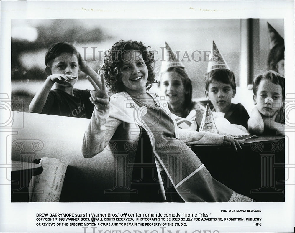 1998 Press Photo Actress Drew Barrymore in &quot;Home Fries&quot;- Historic Images