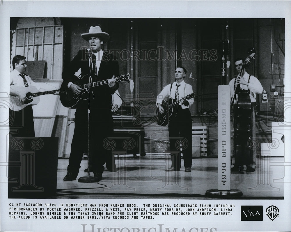 1982 Press Photo Actor Clint Eastwood &quot;Honkytonk Man&quot;- Historic Images