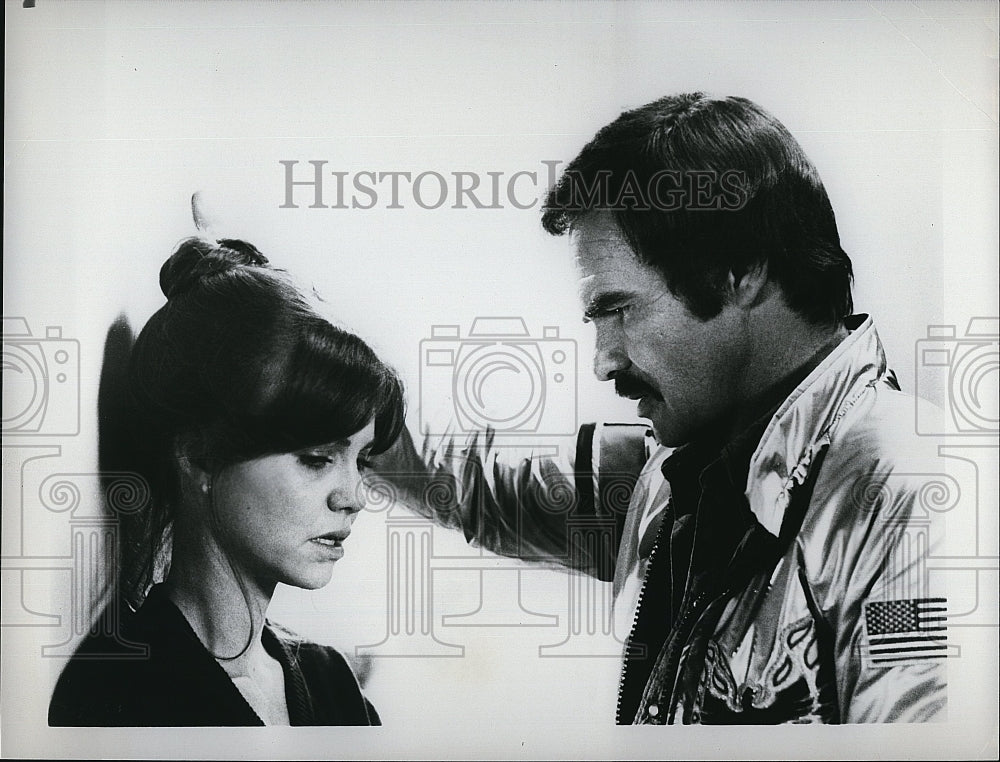 Press Photo Sally Field, Burt Reynolds- Historic Images