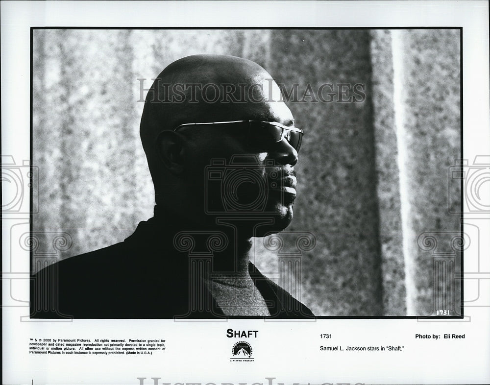 2000 Press Photo Samuel L. Jackson in &quot;Shaft&quot;- Historic Images