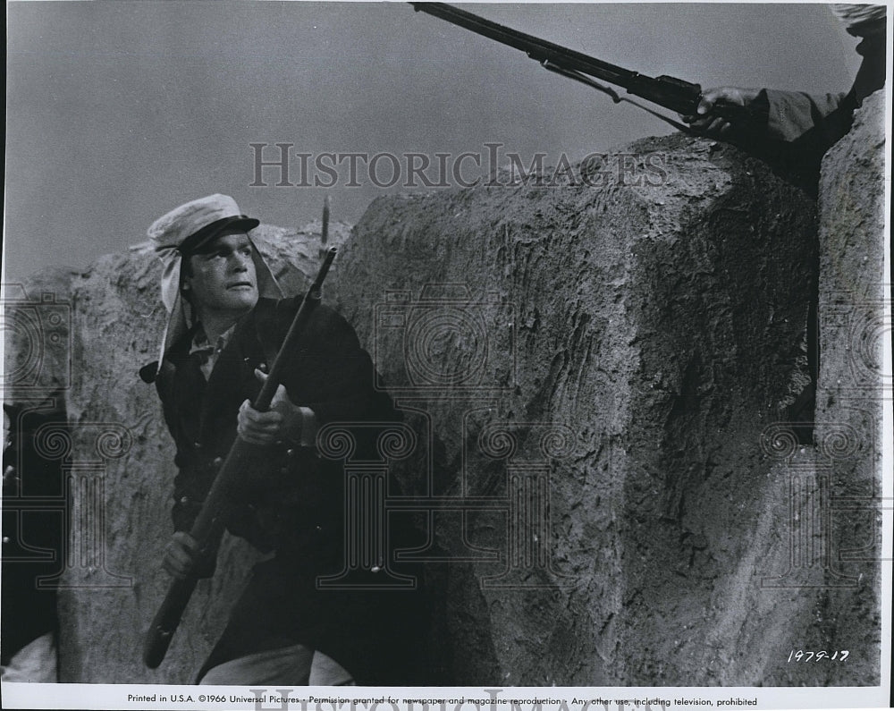 1966 Press Photo Beau Geste, Actor Doug McClure- Historic Images