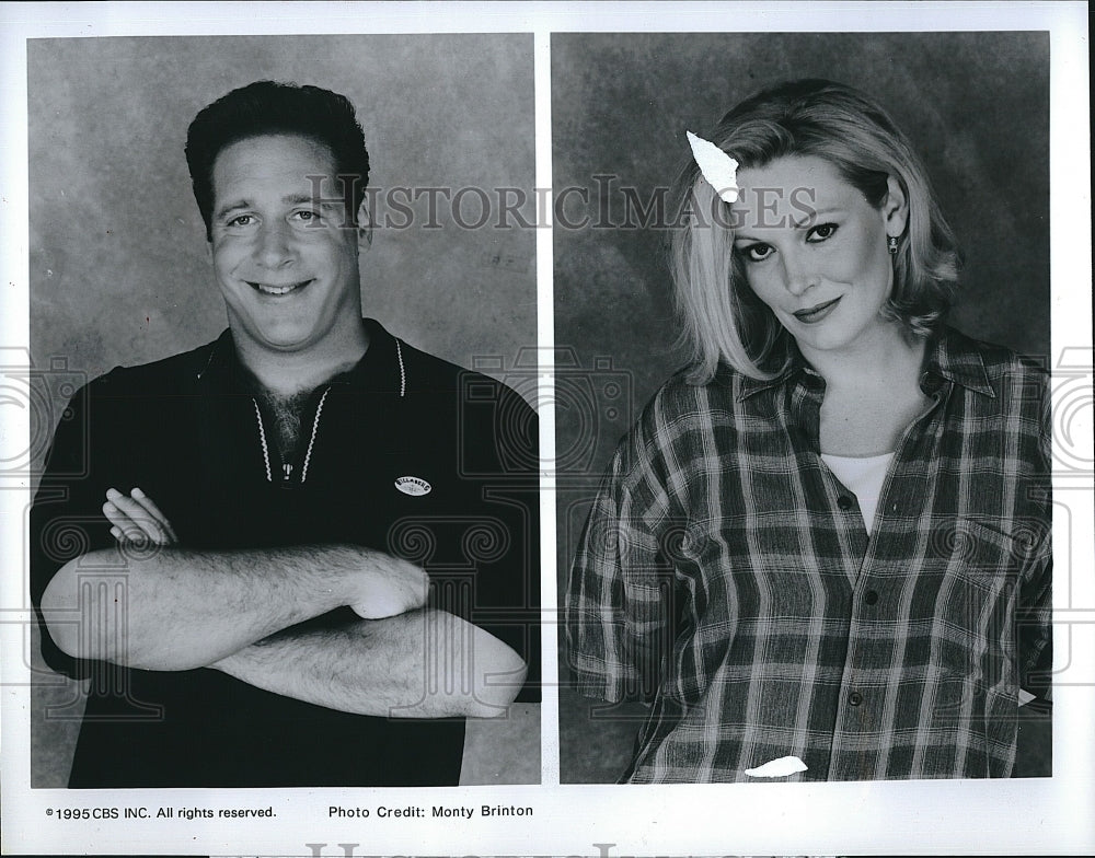 1995 Press Photo &quot;Bless This House&quot; Andrew Clay &amp; Cathy Moriarty- Historic Images