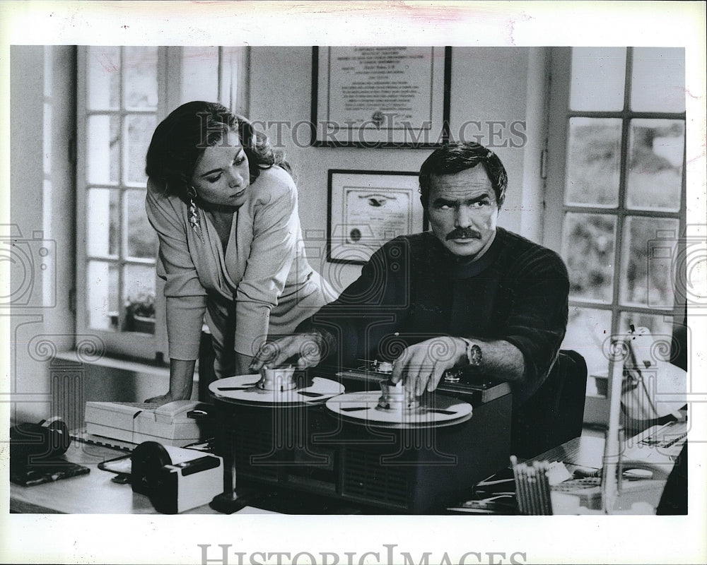1988 Press Photo &quot;Physical Evidence&quot; Burt Reynolds &amp; Theresa Russell- Historic Images