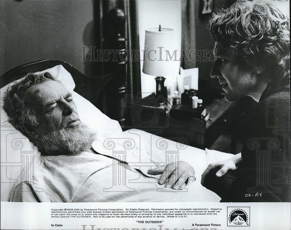 1980 Press Photo A scene from &quot;The Outsider&quot;- Historic Images