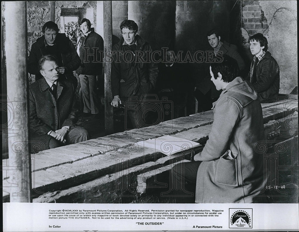 1980 Press Photo A scene from &quot;The Outsider&quot;- Historic Images