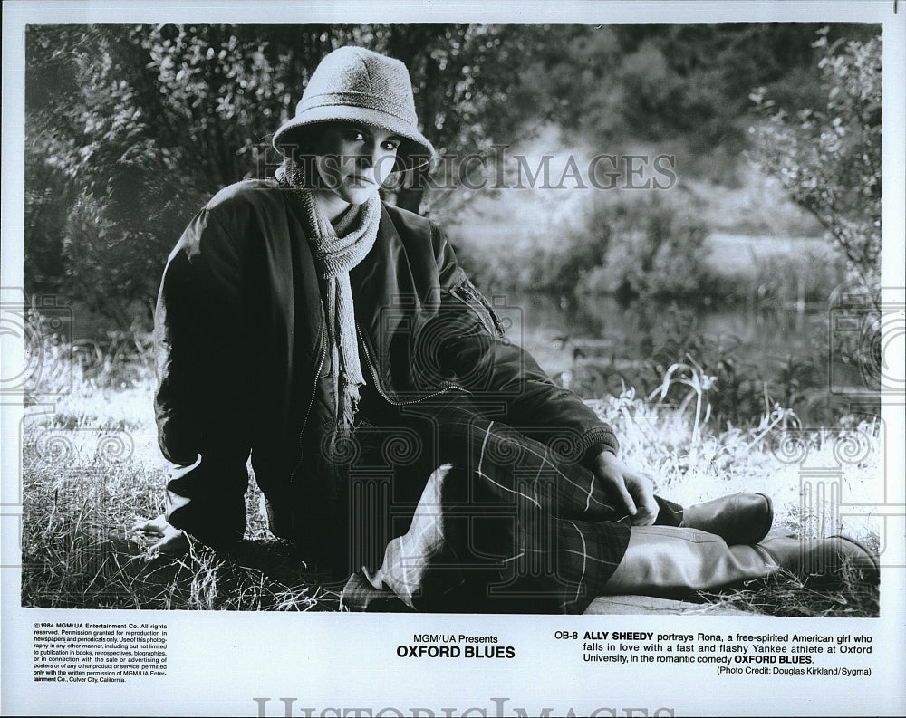 1984 Press Photo &quot;Oxford Blues&quot; starring Ally Sheedy- Historic Images