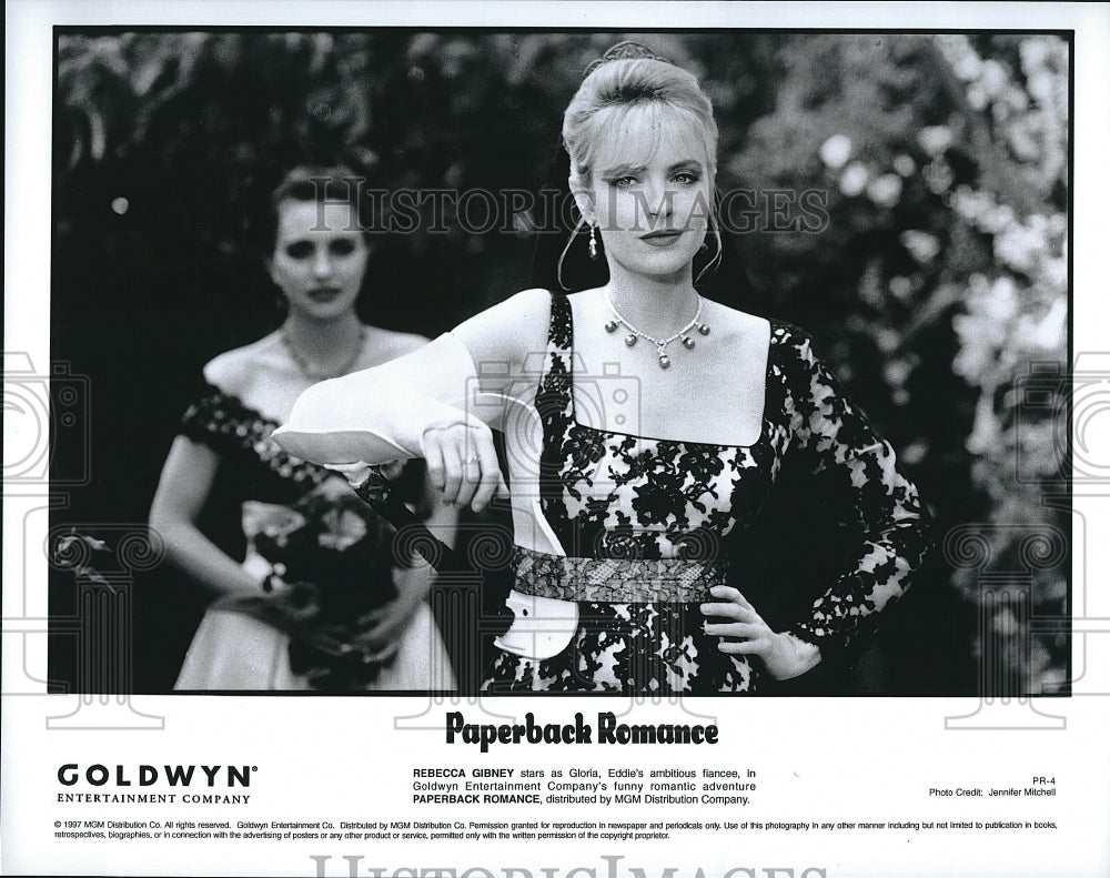 1997 Press Photo Rebecca Gibney &quot;Paperback Romance&quot;- Historic Images