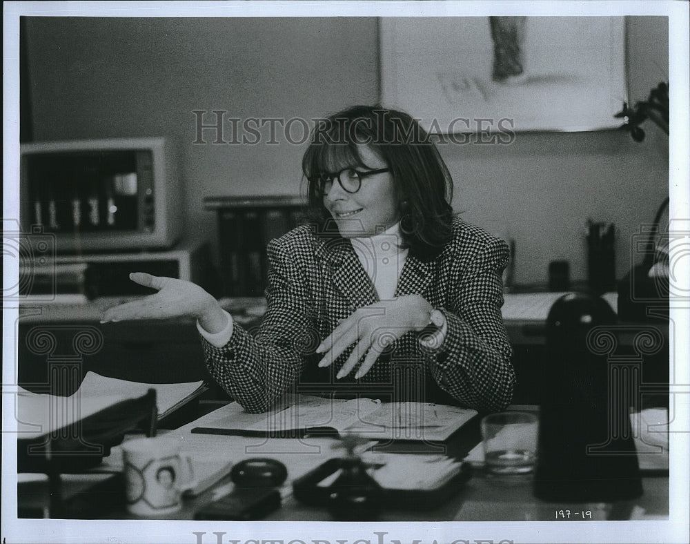 1987 Press Photo &quot;Baby Boom&quot; Diane Keaton stars- Historic Images