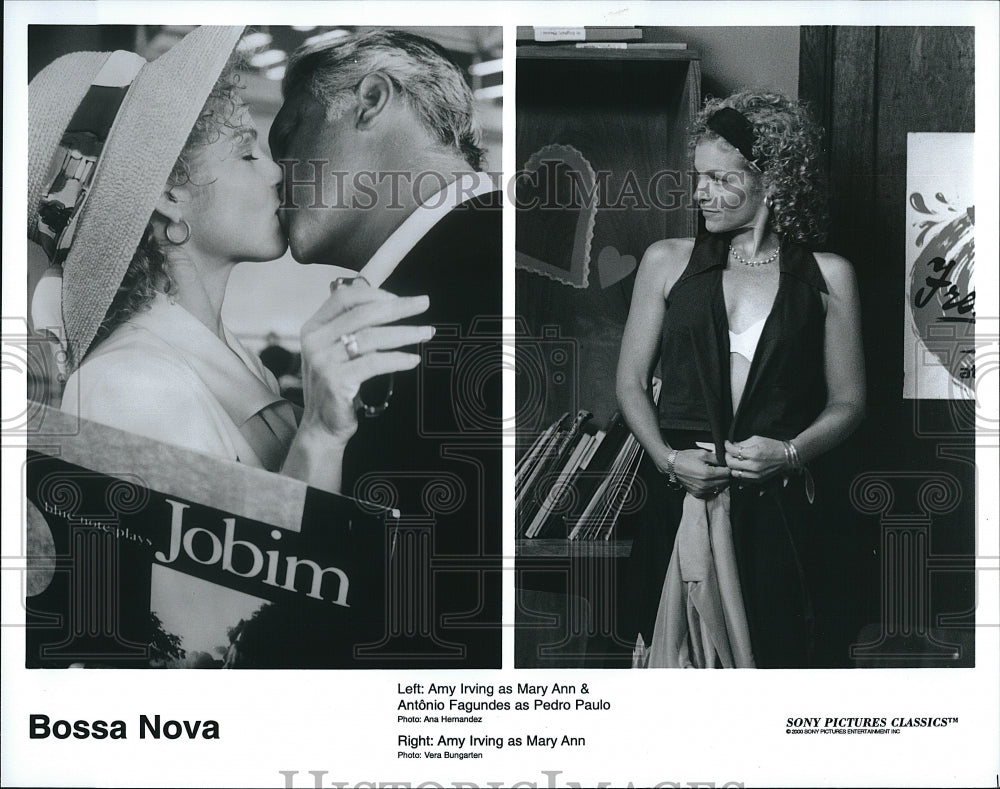 2000 Press Photo Bossa Nova Amy Irving Antonio Fagundes- Historic Images