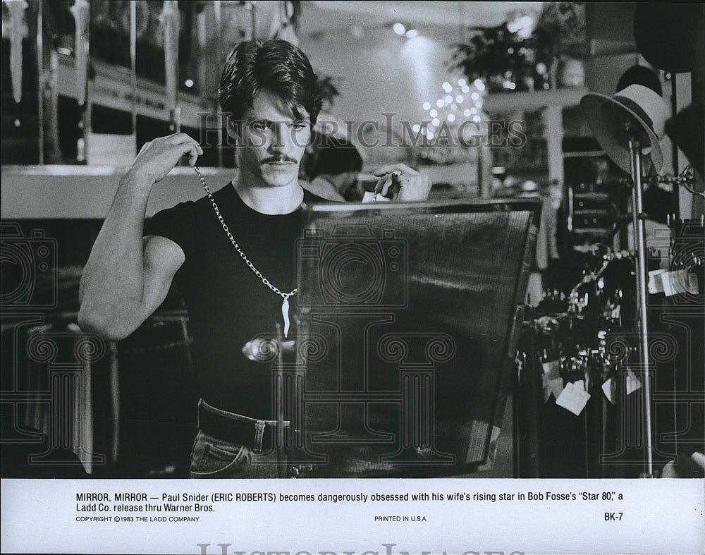 1983 Press Photo Eric Roberts in &quot;MIrror, Mirror&quot;- Historic Images