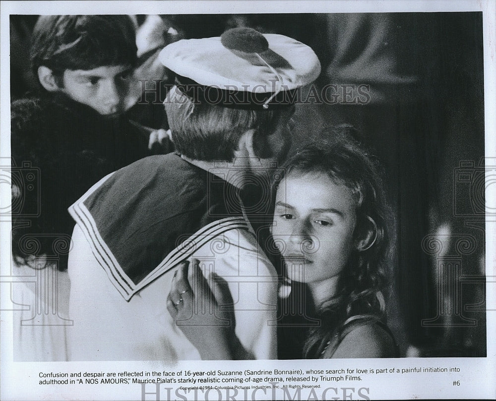 1984 Press Photo Sandrine Bonnaire Actress A Nos Amours French Foreign Film- Historic Images