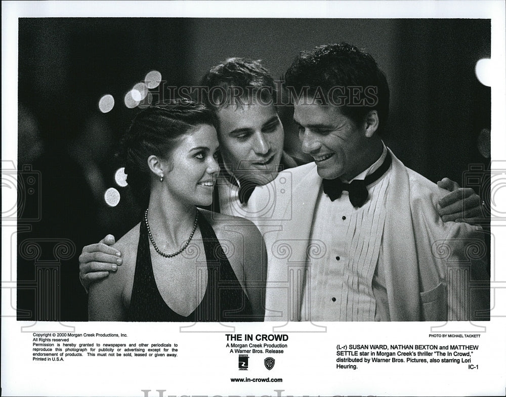 2000 Press Photo The In Crowd Susan Ward Nathan Bexton Matthew Settle- Historic Images