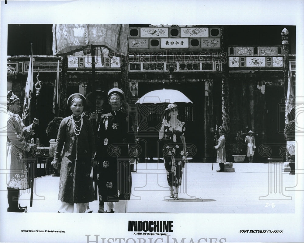 1992 Press Photo Indochine Catherin Denueve - Historic Images