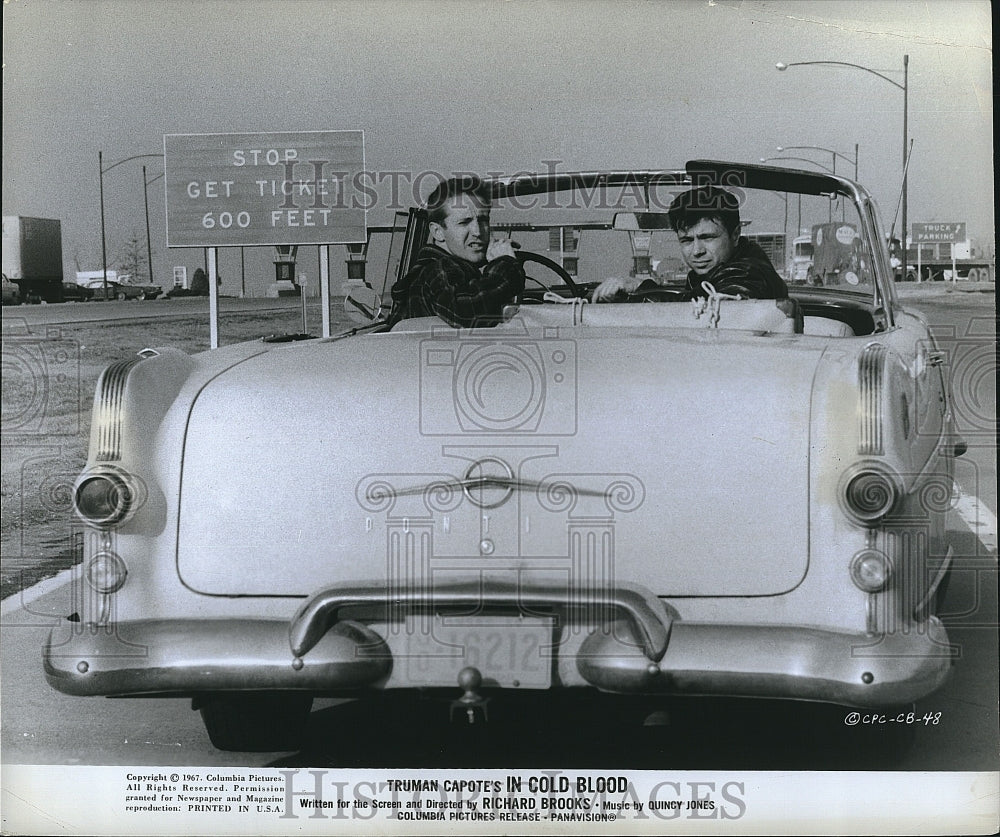 1967 Press Photo &quot;In Cold Blood&quot;Scott Wilson &amp; Robert Blake- Historic Images