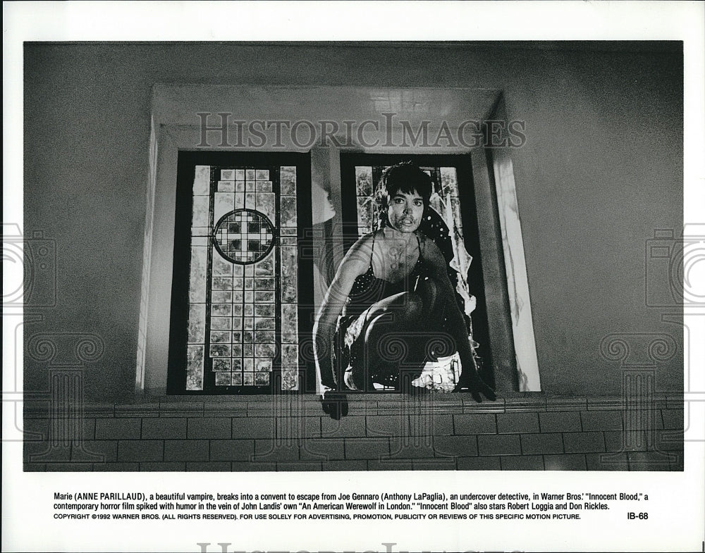 1992 Press Photo Anne Parillaud Robert Loggia An American Werewolf in London- Historic Images