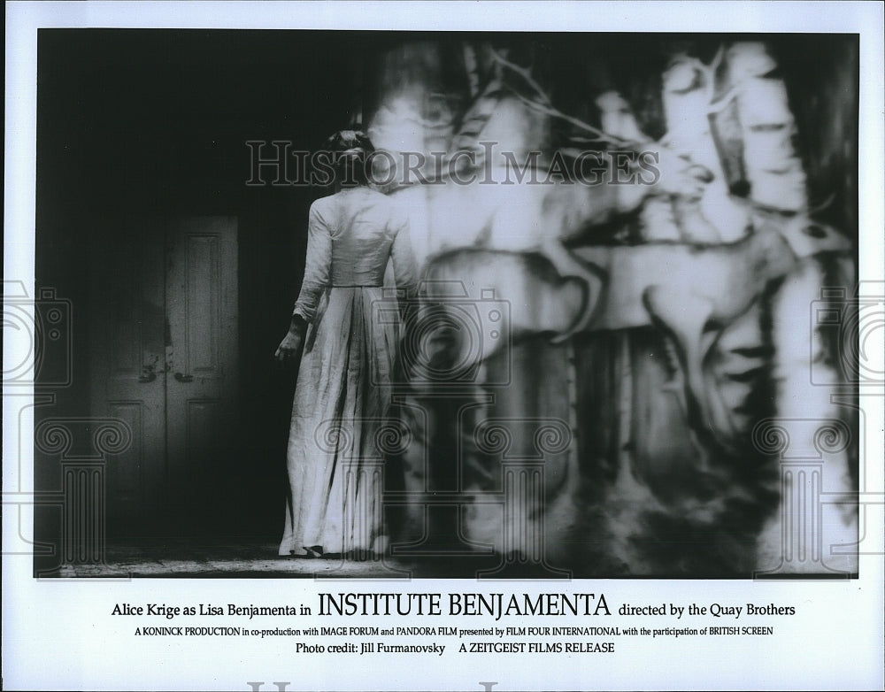 Press Photo Alice Krige institute Benhamenta - Historic Images