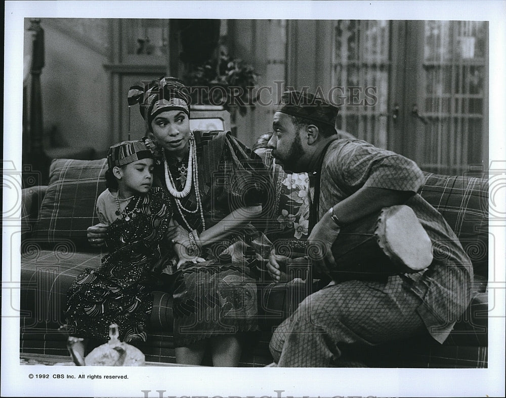 1992 Press Photo Actor Redd Foxx In &quot;The Royal Family&quot; - Historic Images