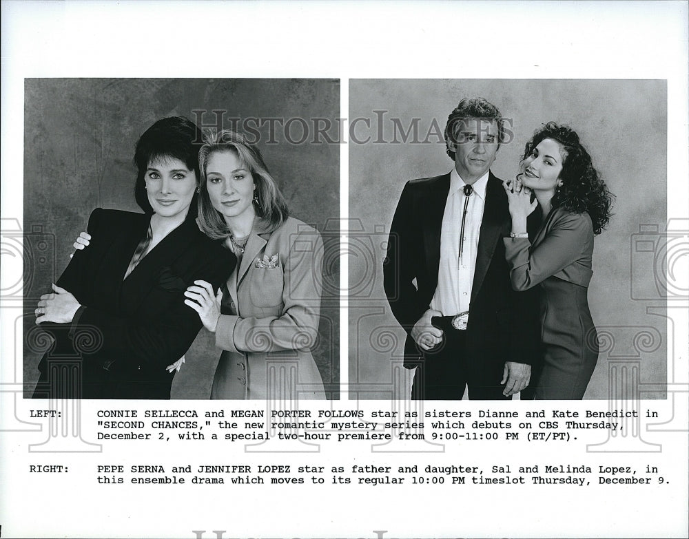 Press Photo Connie Sellercca Megan Porter Sencond Chances Jennifer Lopez Pepe- Historic Images